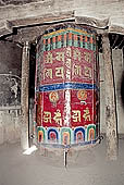 Ladakh - Hemis gompa, prayers wheel 